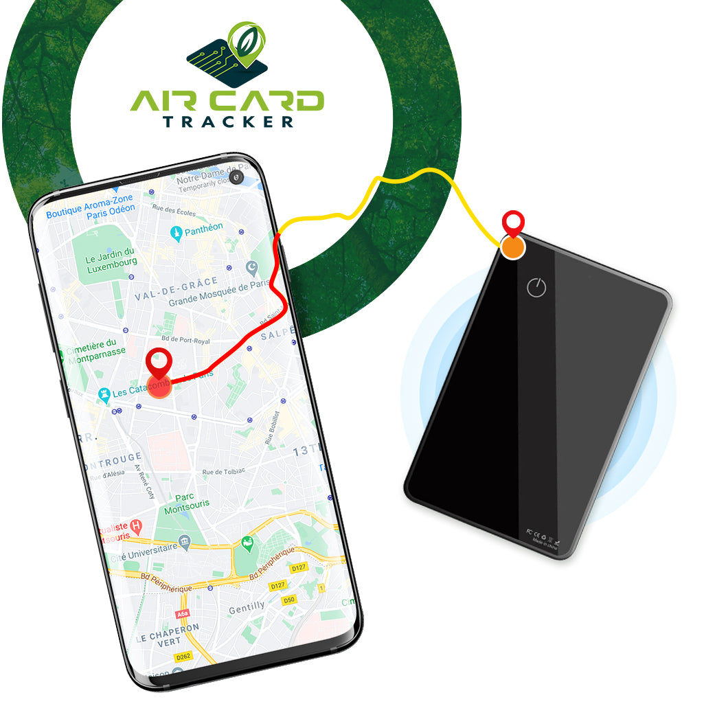 Eco-Friendly Air Card World Wide Tracking – Biondeco